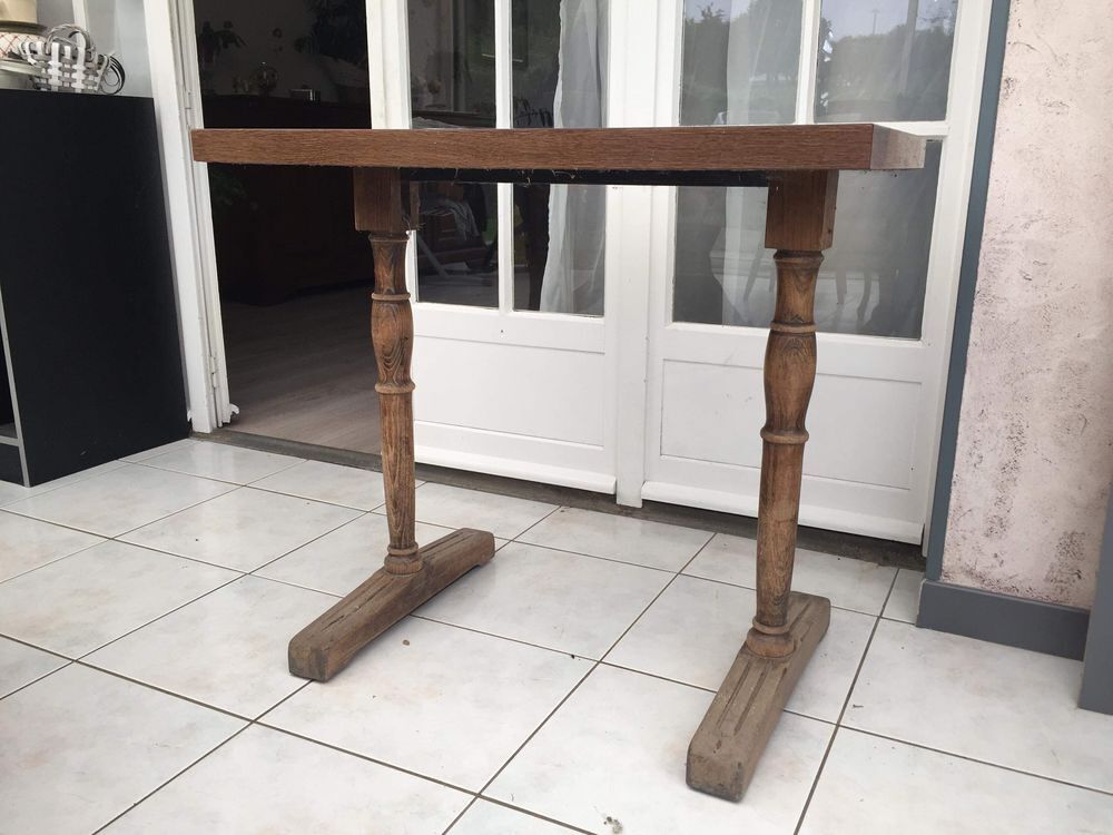 table rectangle bois Henri Julien Meubles