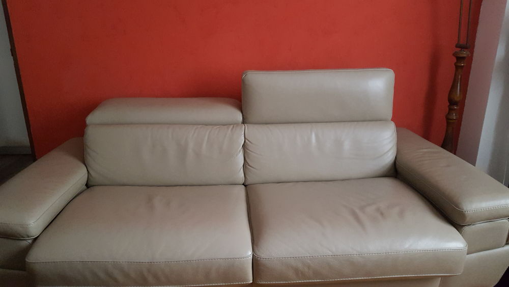 Canap&eacute; cuir convertible Meubles
