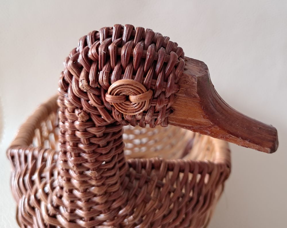 panier &agrave; pain pani&egrave;re corbeille en rotin et osier tress&eacute; Décoration