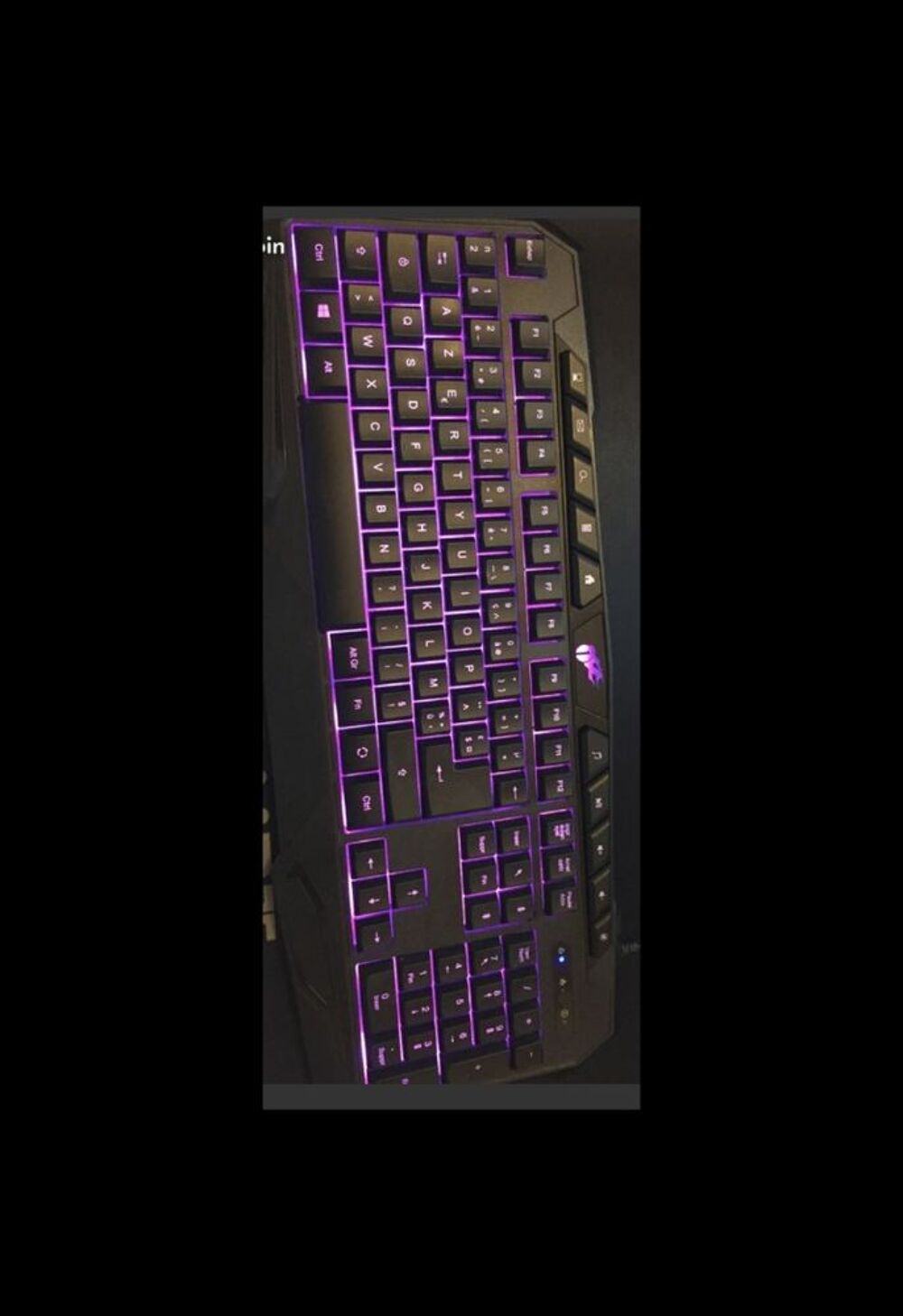 Clavier semi-automatique RGB Matériel informatique