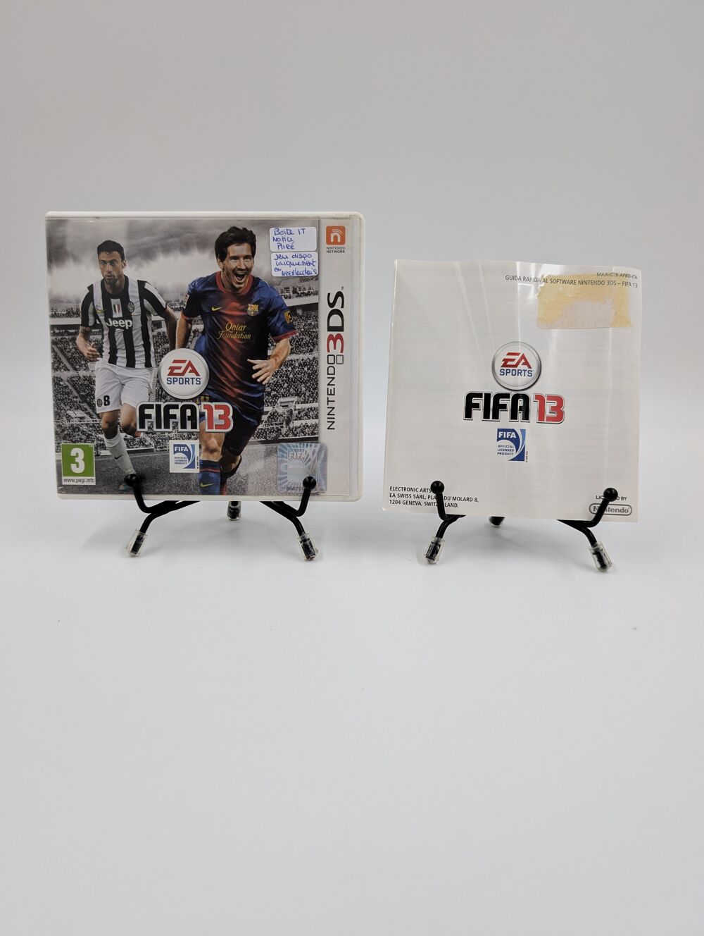 Jeu Nintendo 3DS Fifa 13 en boite, complet (boite IT jeu NL) Consoles et jeux vidéos