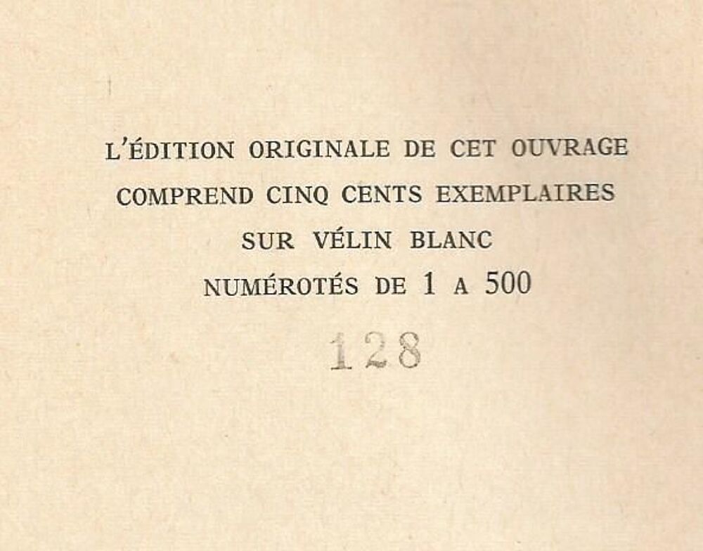 Michel SOUBEYRAN Le mus&eacute;e du P&eacute;rigord 1961 - E.O. 128/500 Livres et BD