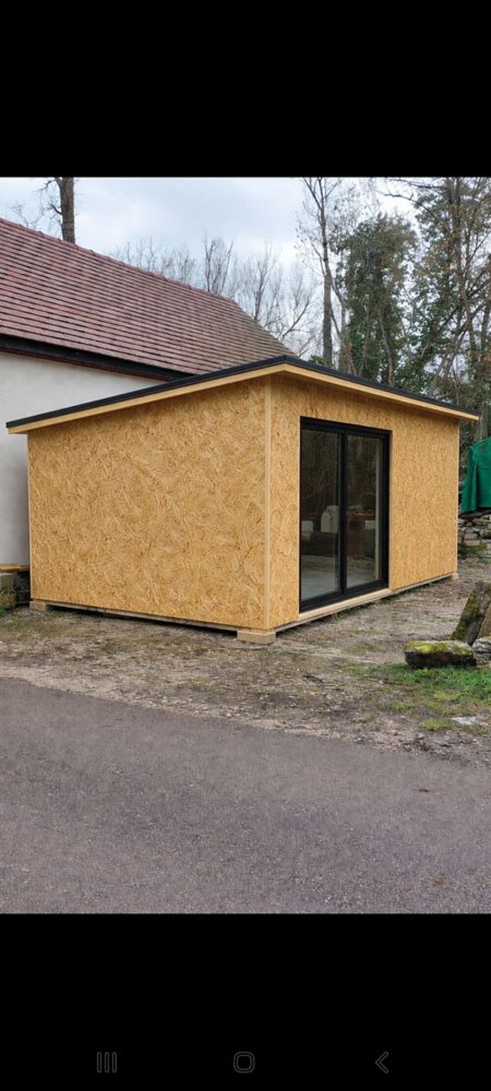 Studio jardin ossature Bricolage