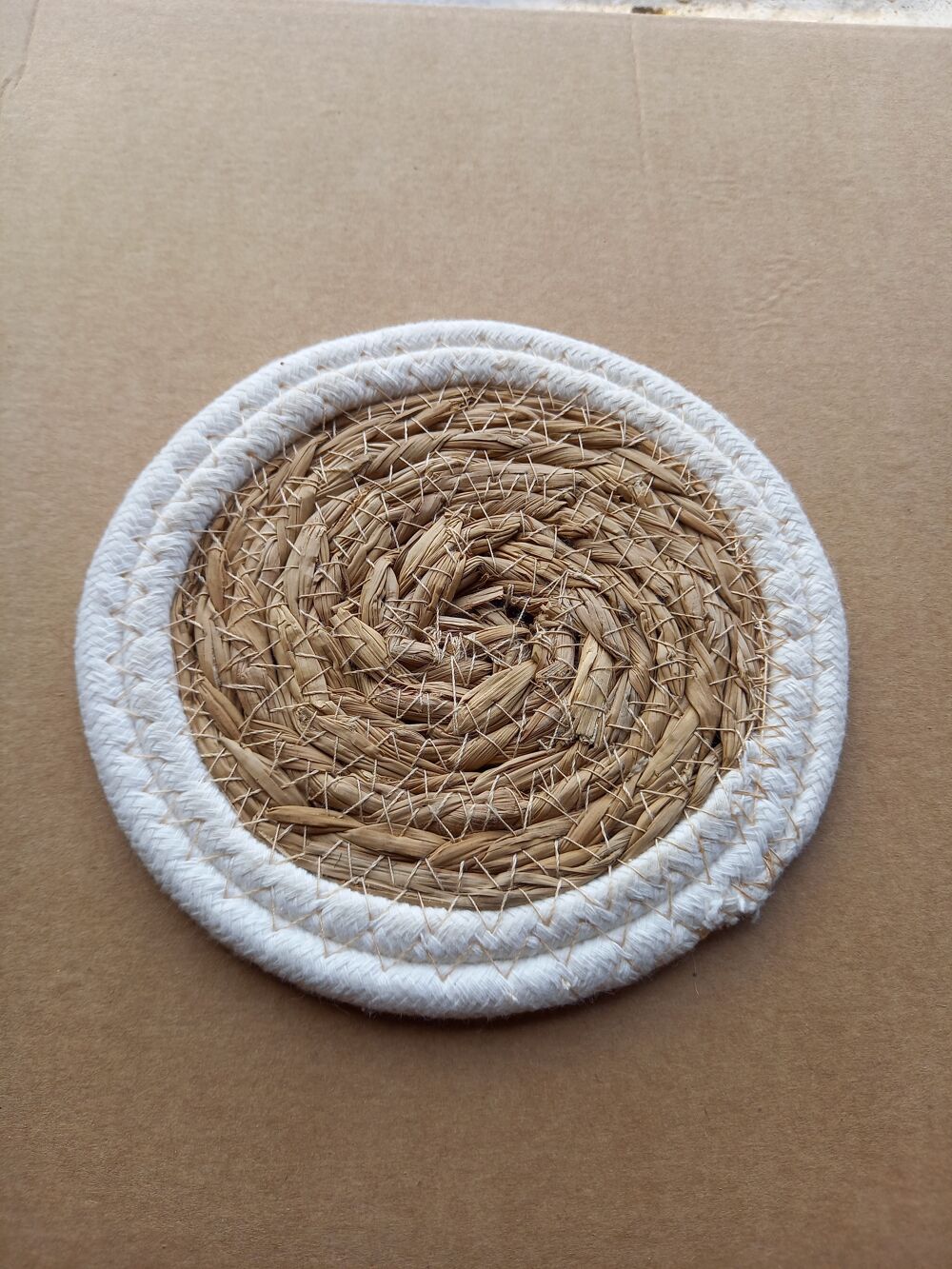 Dessous de plat en paille 16,5cm Décoration