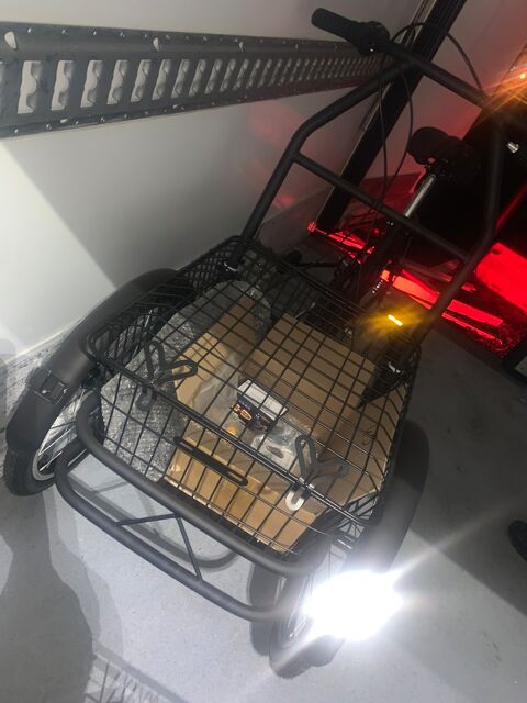 Tricycle adulte (non �lectrique)avec grand panier m�tallique 110 Gagny (93)