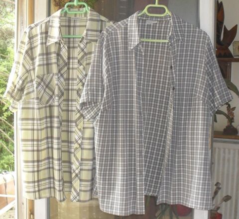 Lot de 2 chemisettes d't imprimes T48/50 24 Montreuil (93)