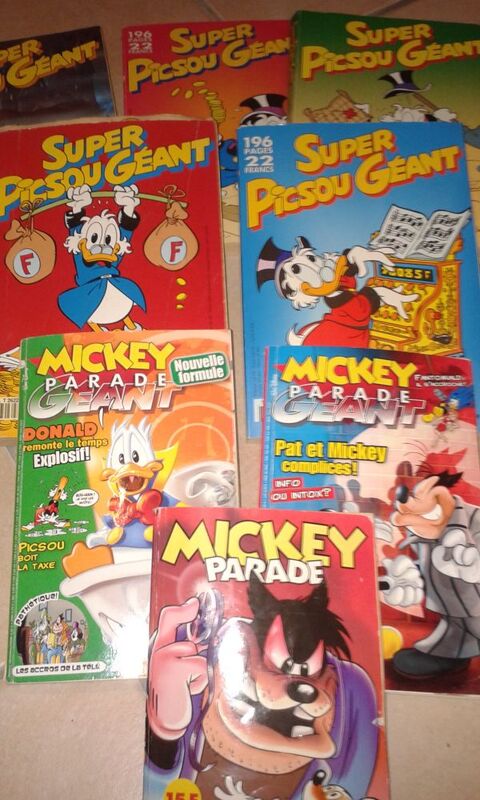 Livres PICSOU et MICKEY 1 Srignan (34)