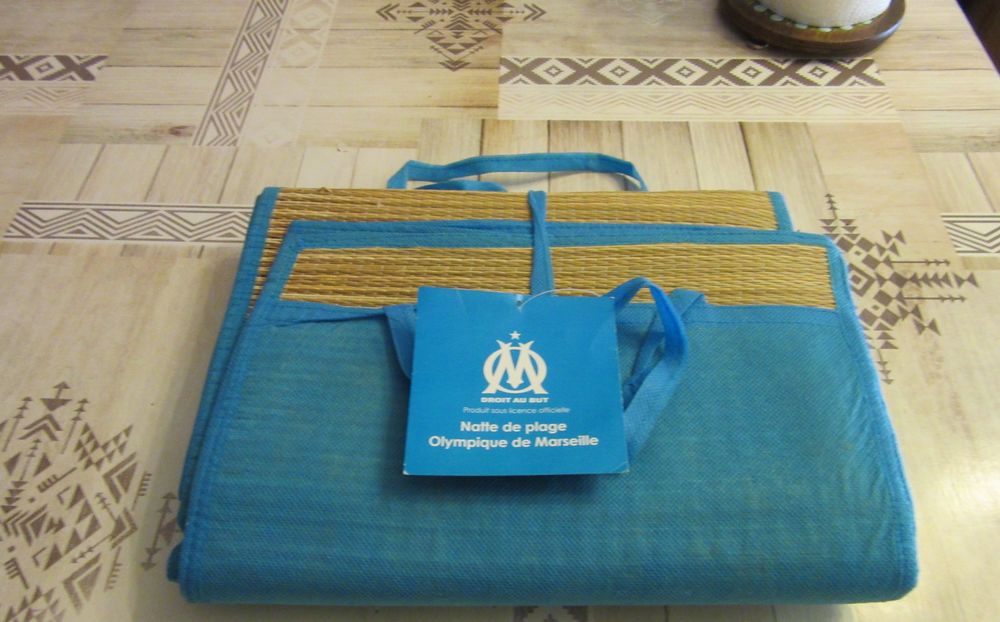 NATTE DE PLAGE DE "L'OLYMPIQUE DE MARSEILLE" Décoration