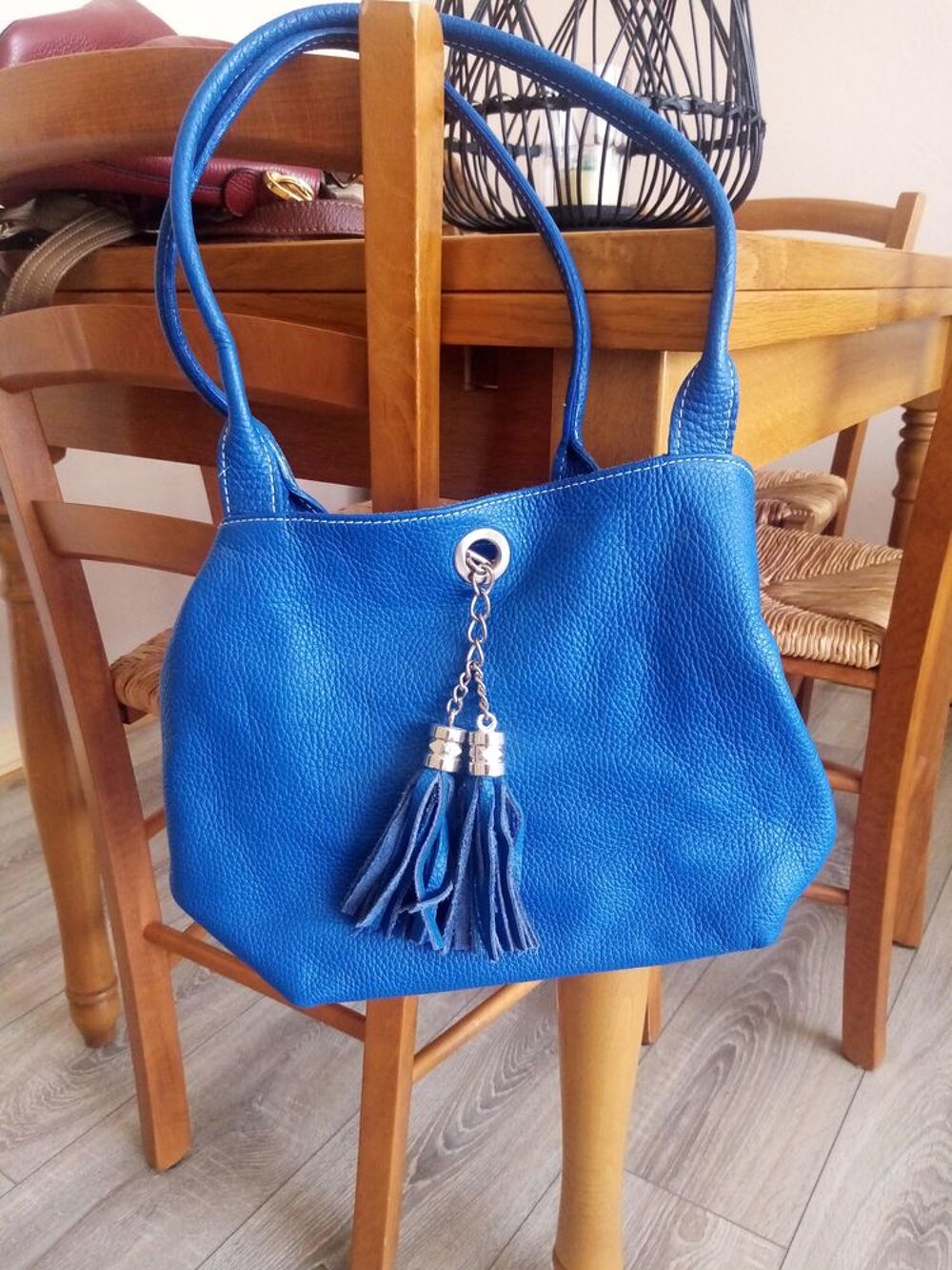sac &agrave; main cuir de vachette Maroquinerie