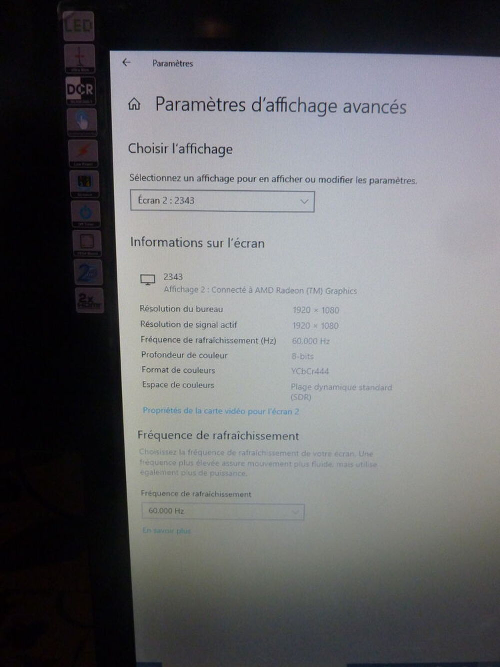 &Eacute;cran AOC e2343F2 23 Pouces Matériel informatique
