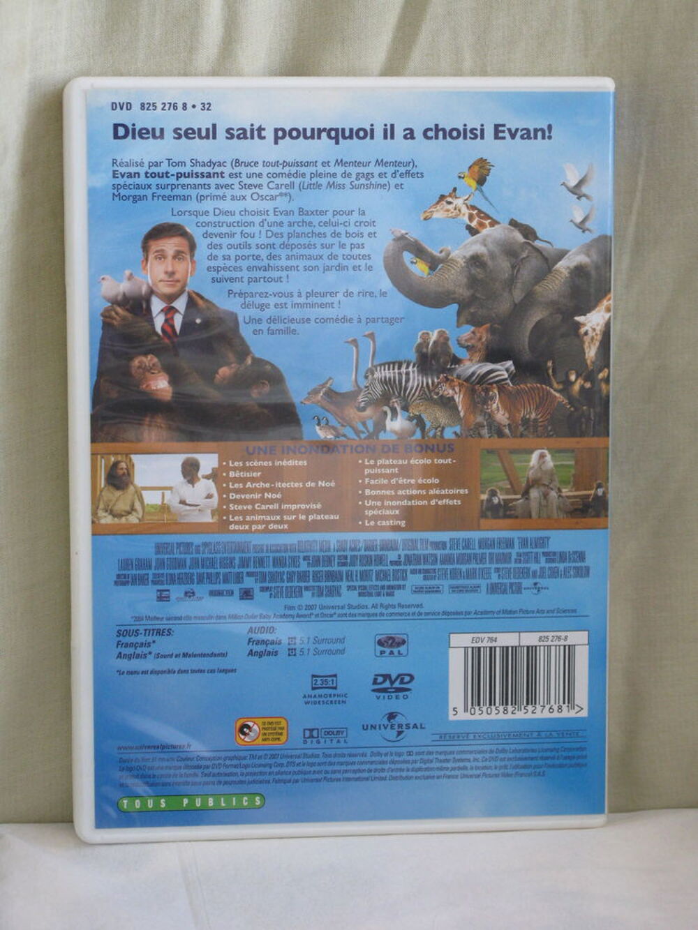 Evan Tout-Puissant DVD et blu-ray