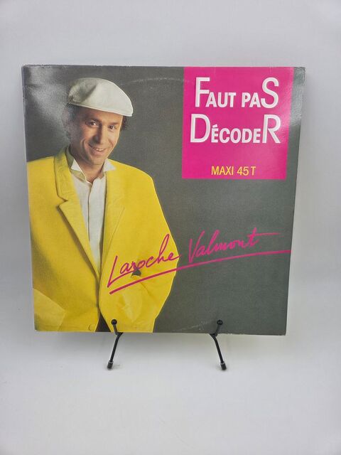 Vinyle 33 tours Laroche Valmont ? Faut pas D�coder Maxi 45T 5 Vulbens (74)