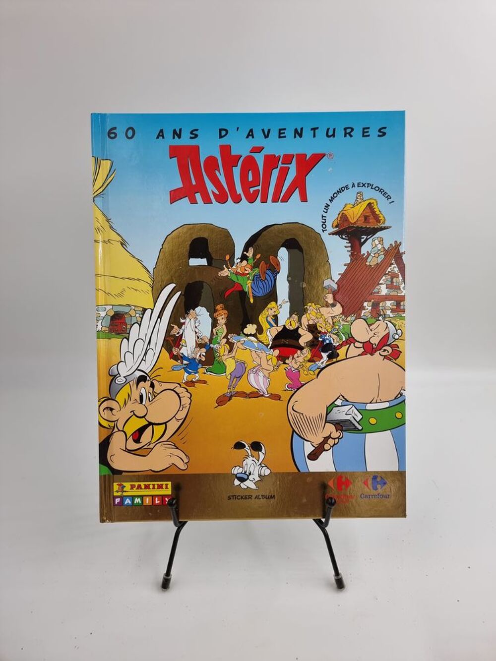Livre enfant Ast&eacute;rix : 60 ans d'Aventure (Sticker Album) Livres et BD