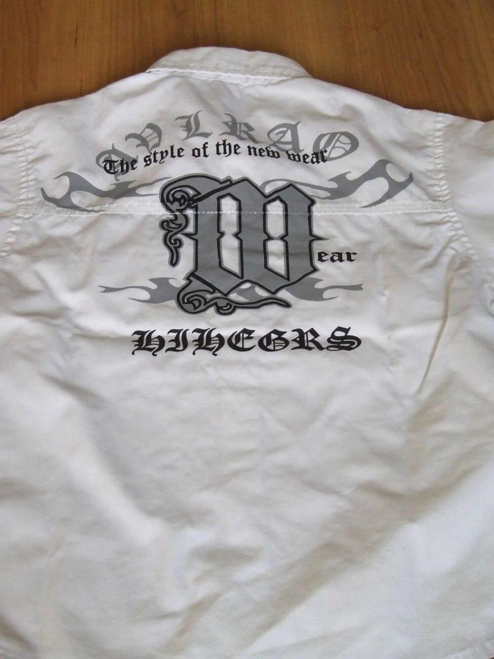 Chemisette, Blanche motif tigre, 10&nbsp;ans, NEUVE Vêtements enfants