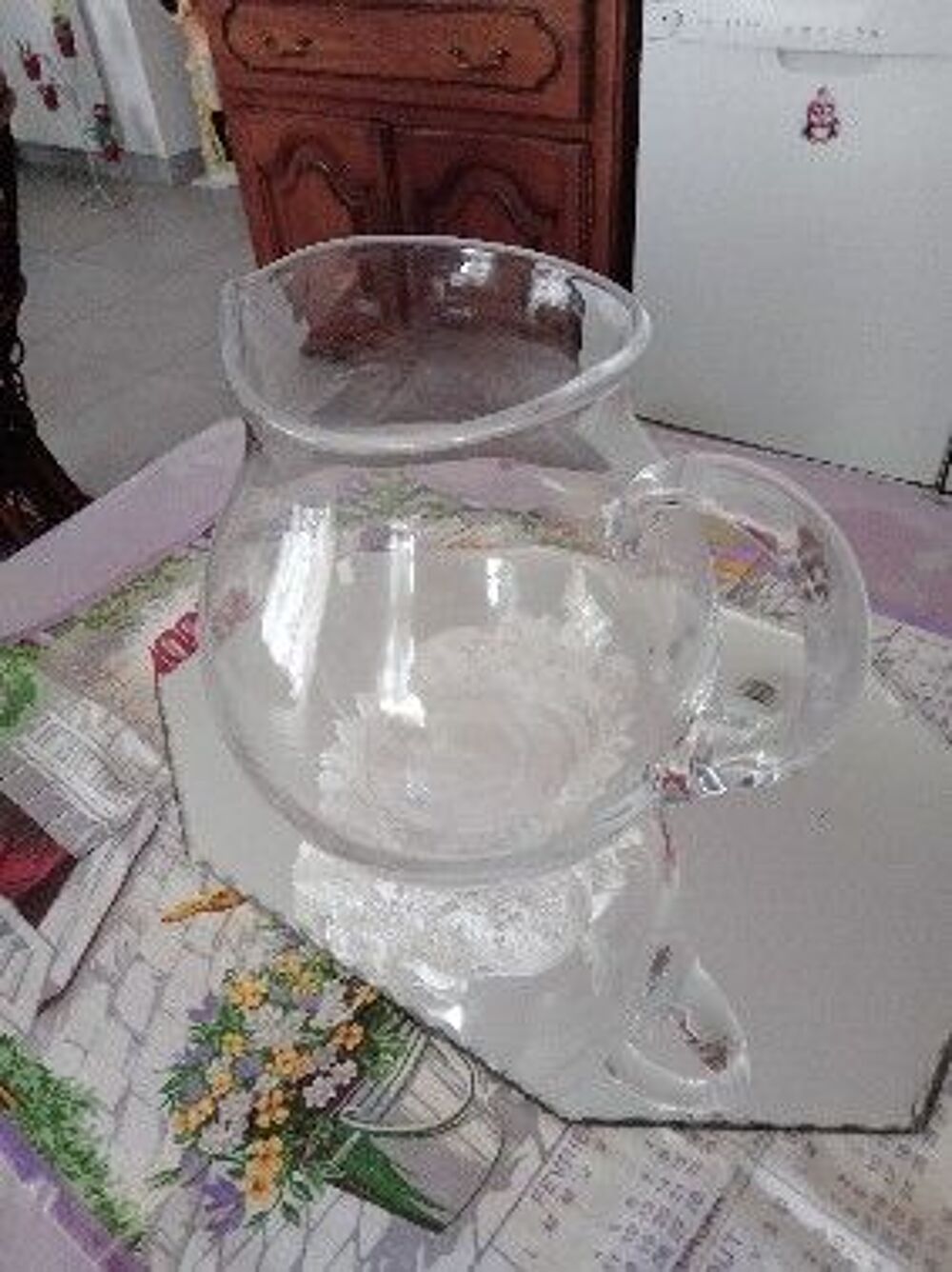 GRANDE CARAFE CRISTAL Décoration