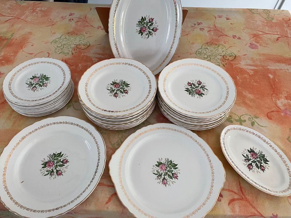 Service vaisselle poisson + service vaisselle complet Cuisine