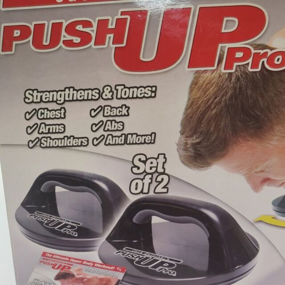 Musculation. Paire de poign&eacute;es de support pour pompes. Sports