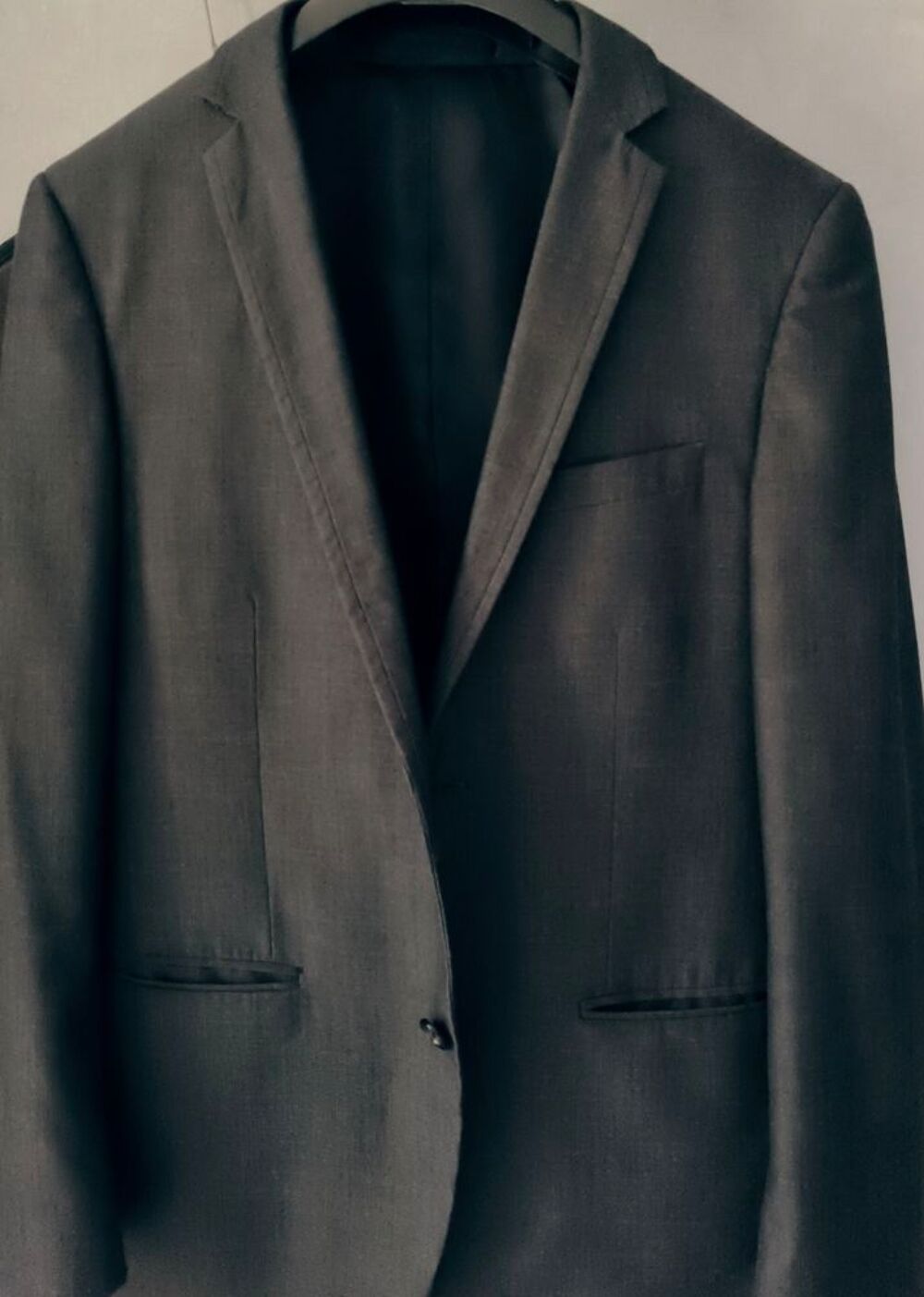 Veste de ville homme gris fonc&eacute; chin&eacute; t 50 marque OBD Vêtements