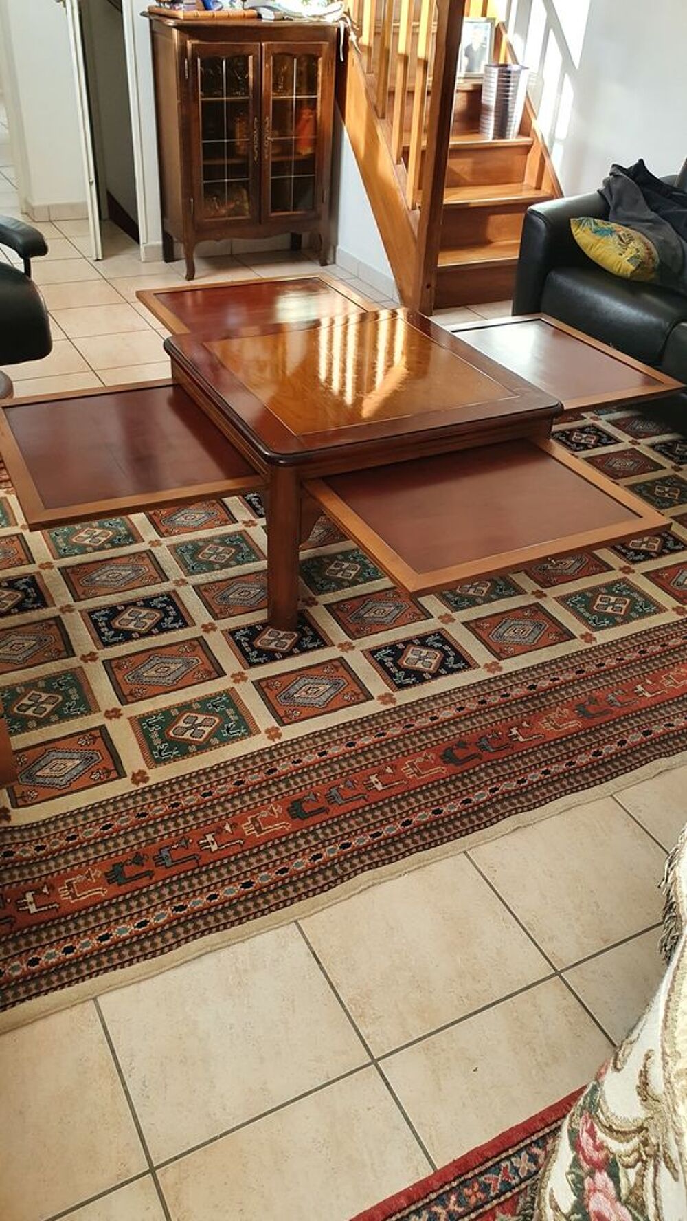 Table basse salon merisier Meubles