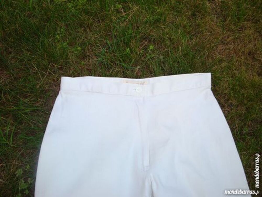 Pantalon blanc extensible Vêtements
