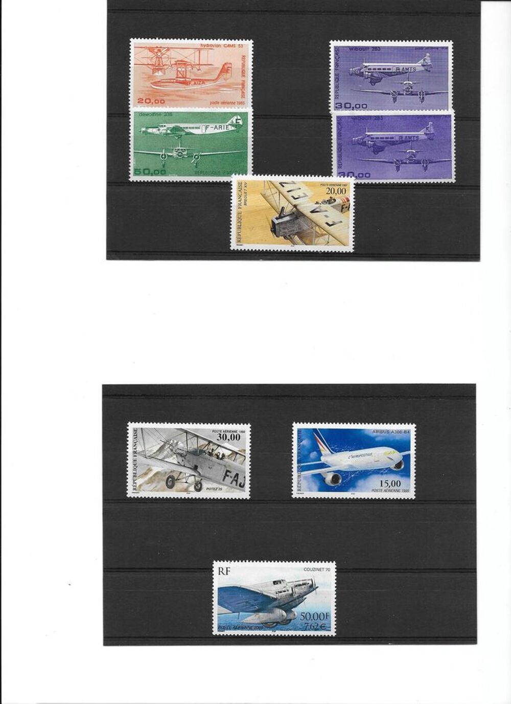 TIMBRES DE FRANCE - Poste A&eacute;rienne 