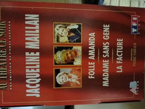 VHS Jacqueline MAILLAN 10 Meaux (77)