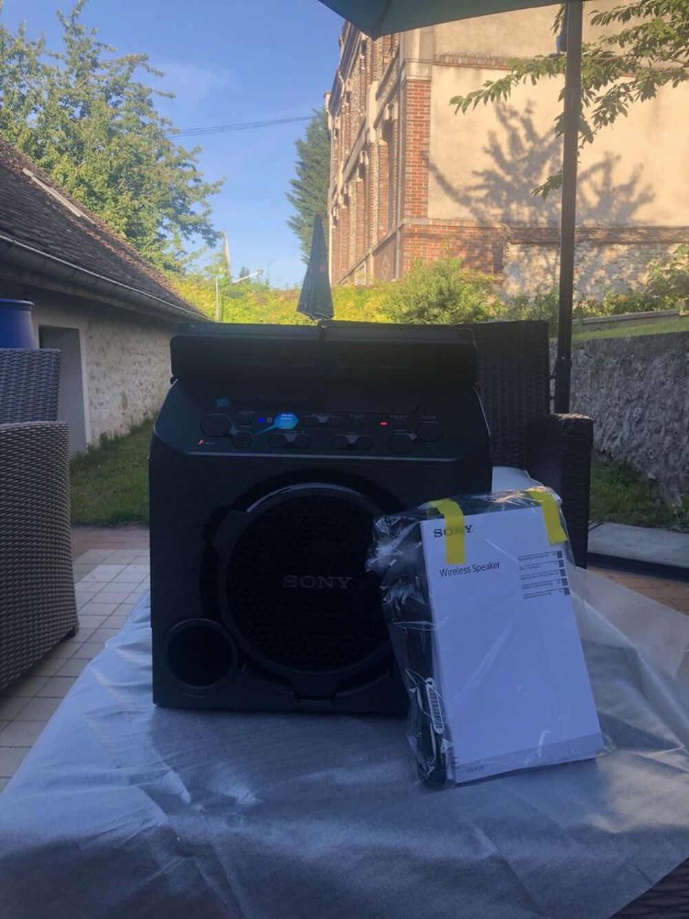 Enceinte Sony GTK-PG10 Audio et hifi