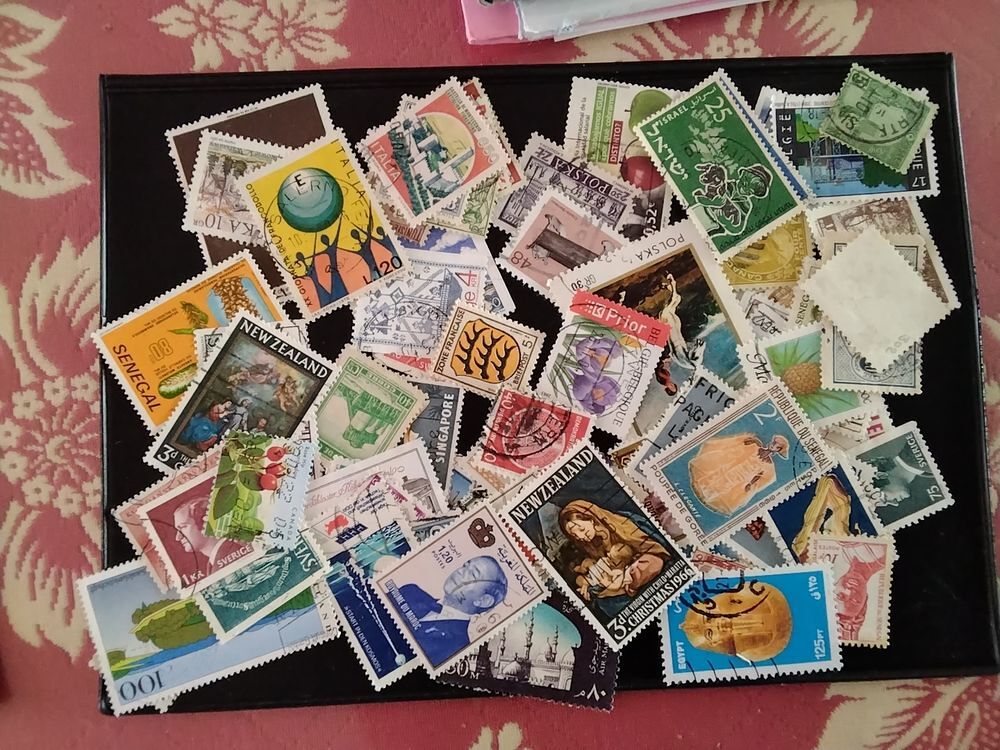 Timbres oblit&eacute;res 