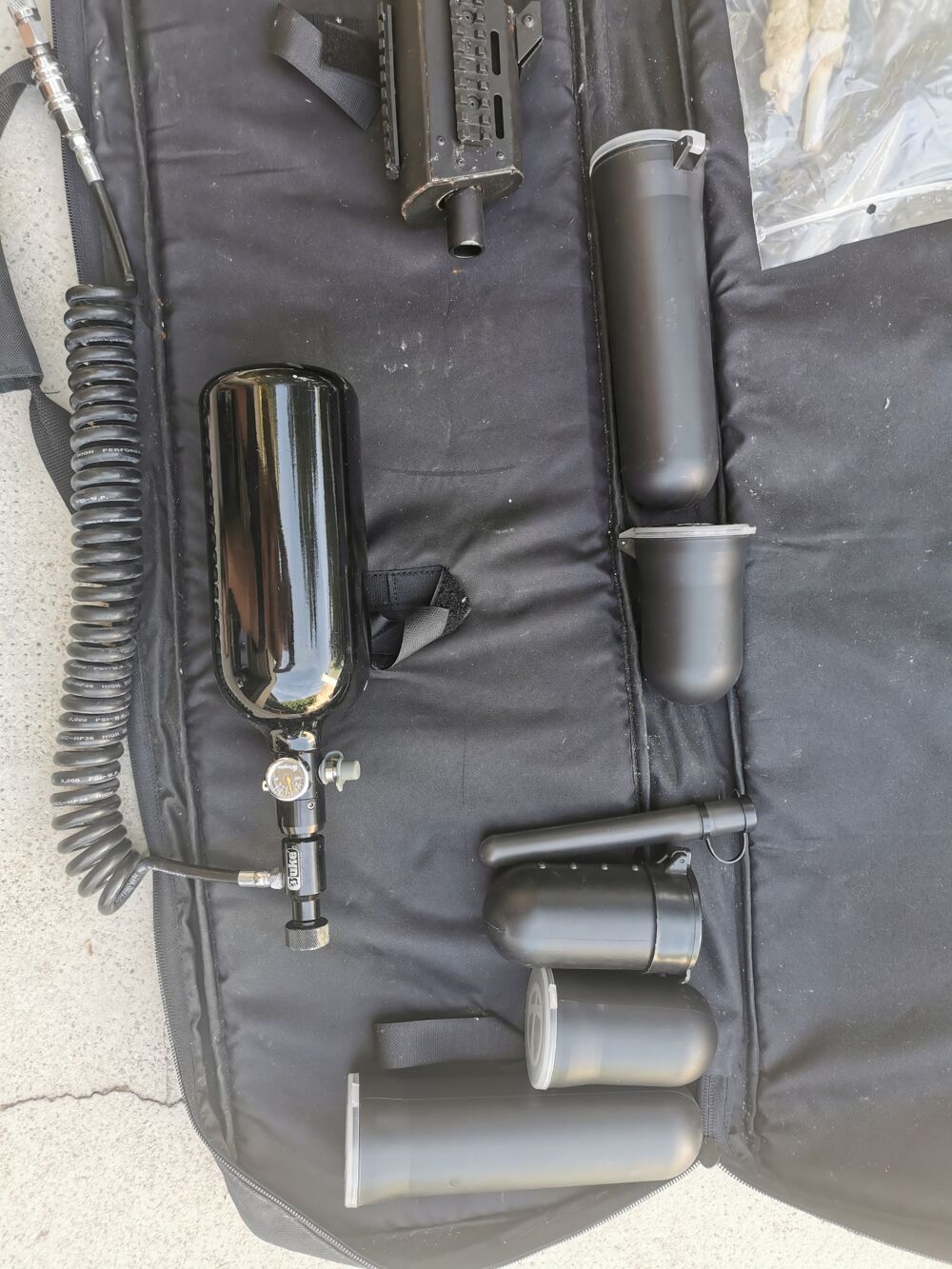Custo paintball pour Milsim Sports