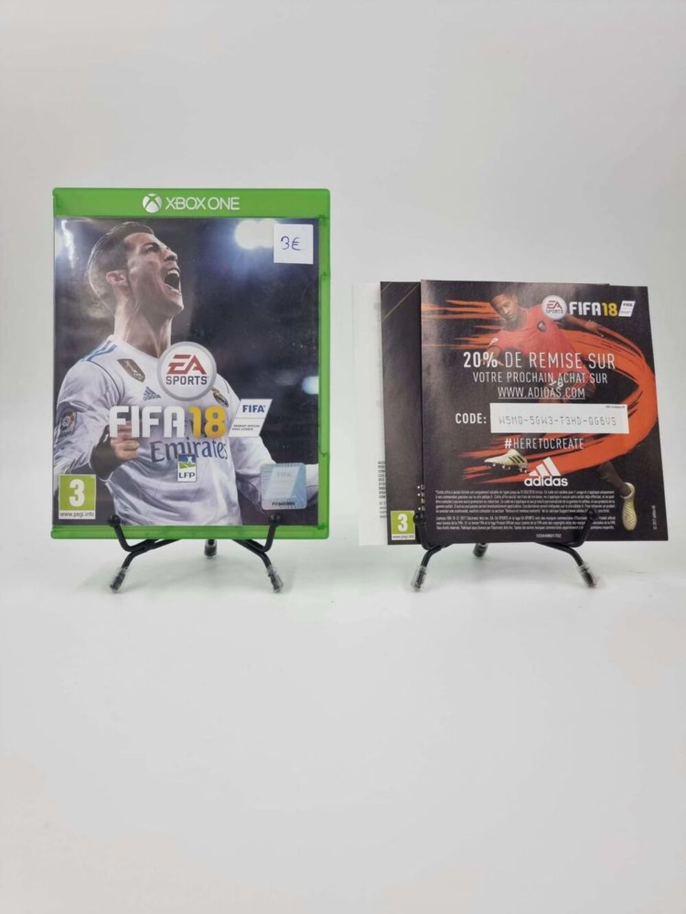 Jeu Xbox One Fifa 18 en boite, complet Consoles et jeux vidéos