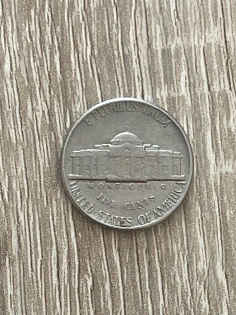 Pi&egrave;ce de monnaie 5 Cents Jefferson Nickel 1981 (Etats-Unis) 