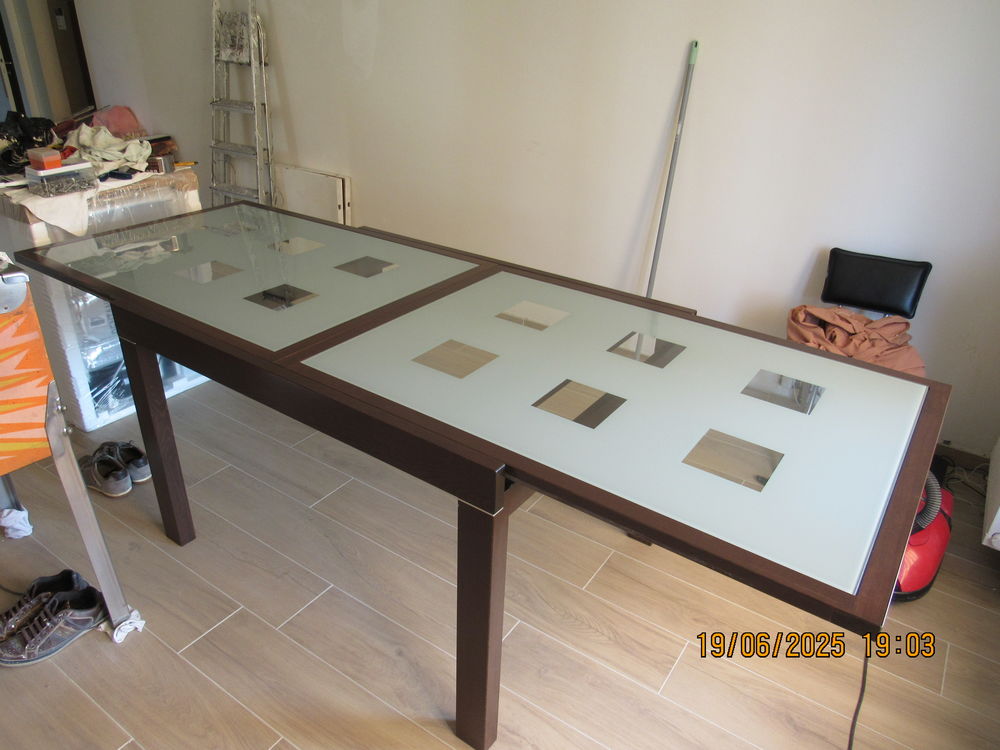 Table de salle &agrave; manger extensible Meubles