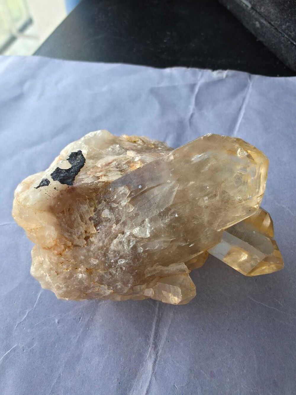 Magnifique Cristal de Citrine Naturelle-Kolwezi, RDC-111g 