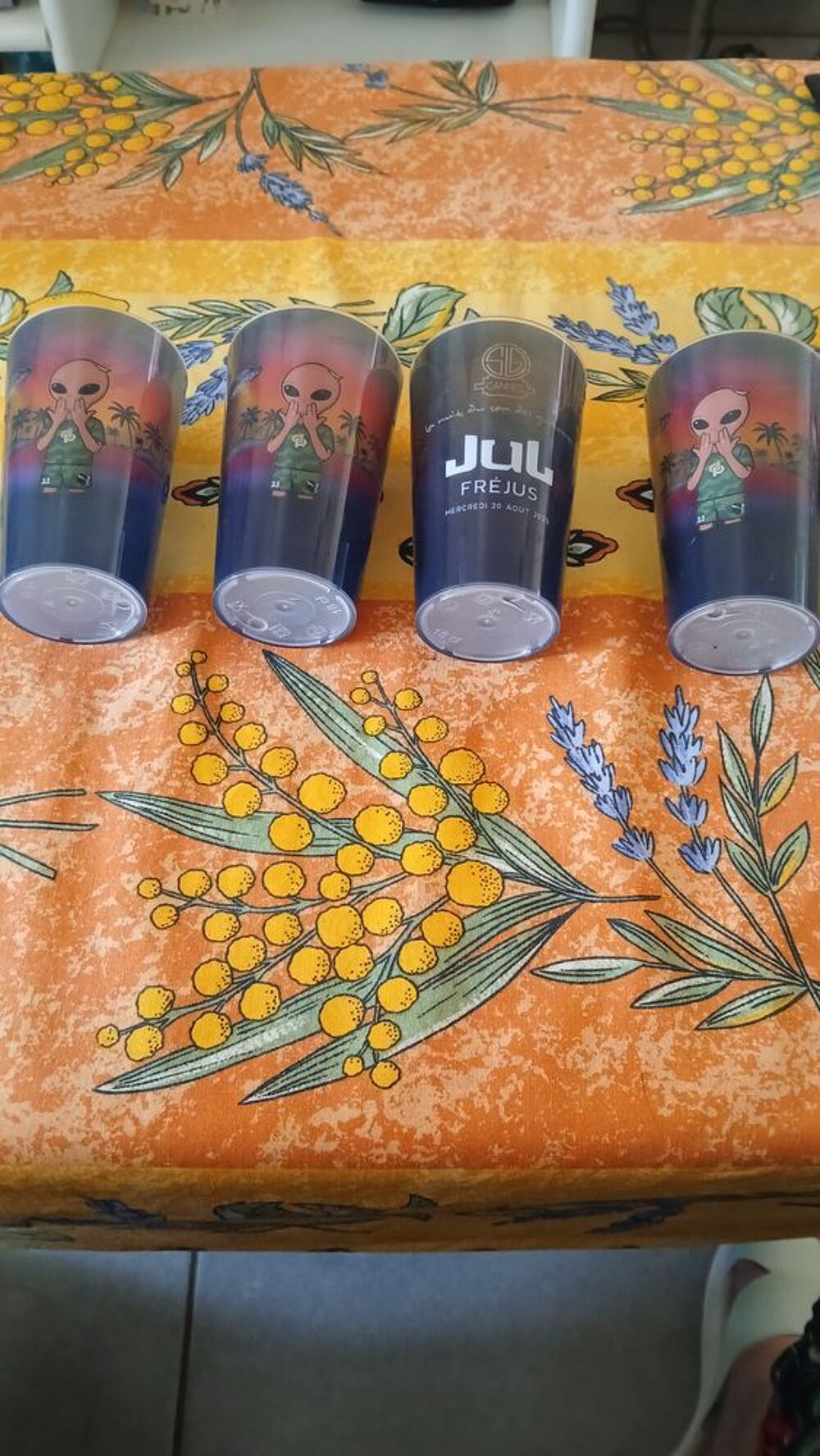 Verre jul Décoration