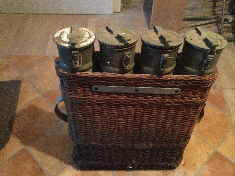  panier porte obus de la derni&egrave;re guerre 