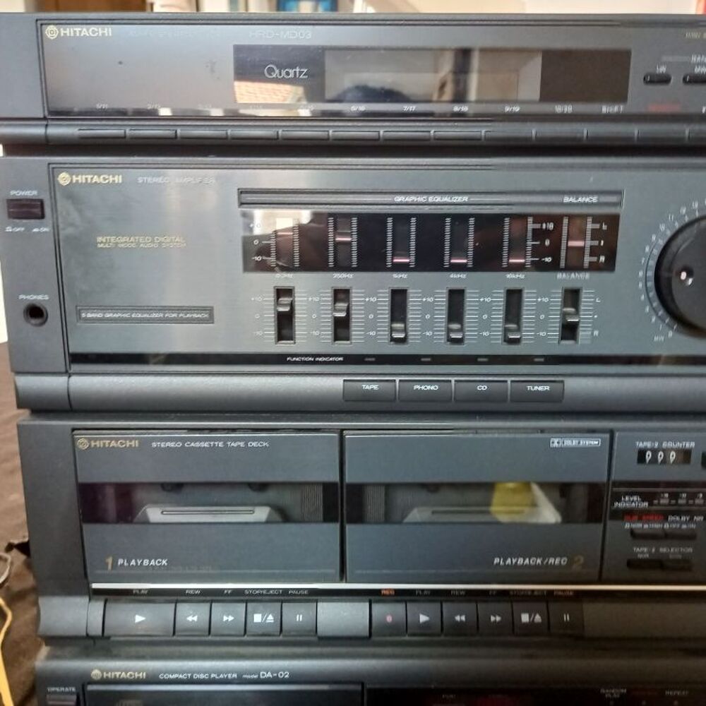 Chaine HIFI Double CD Double k7 Audio et hifi