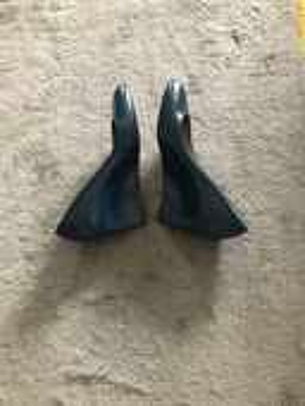Escarpins en cuir compens&eacute;s SERGIO ROSSI, pointure 37,5 Chaussures