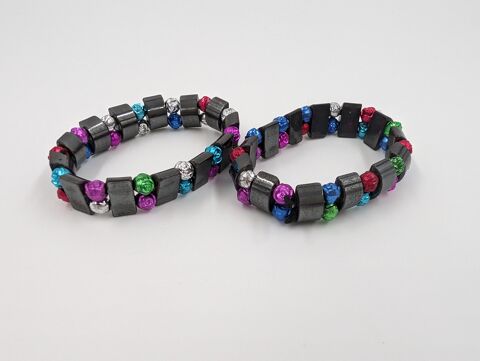 Lot de deux bracelets  perles fantaisie neuf jamais ports 1 Vulbens (74)