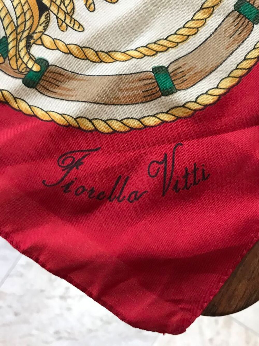 Foulard femme multicolore " Fiorella Vitti " Vêtements