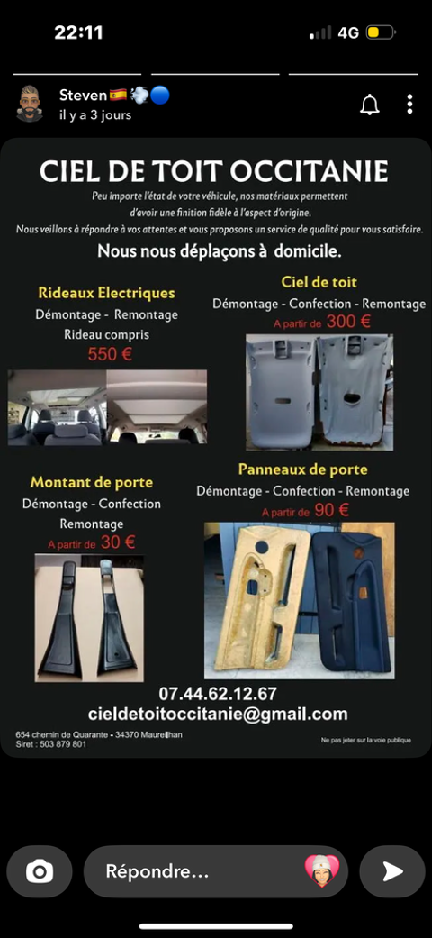 Ciel de toit 0 34370 Maureilhan