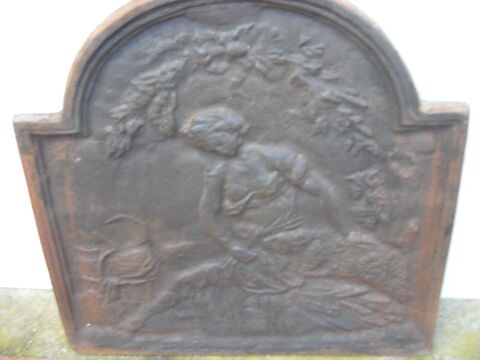 PLAQUE  de  CHEMINEE 120 La Source (45)