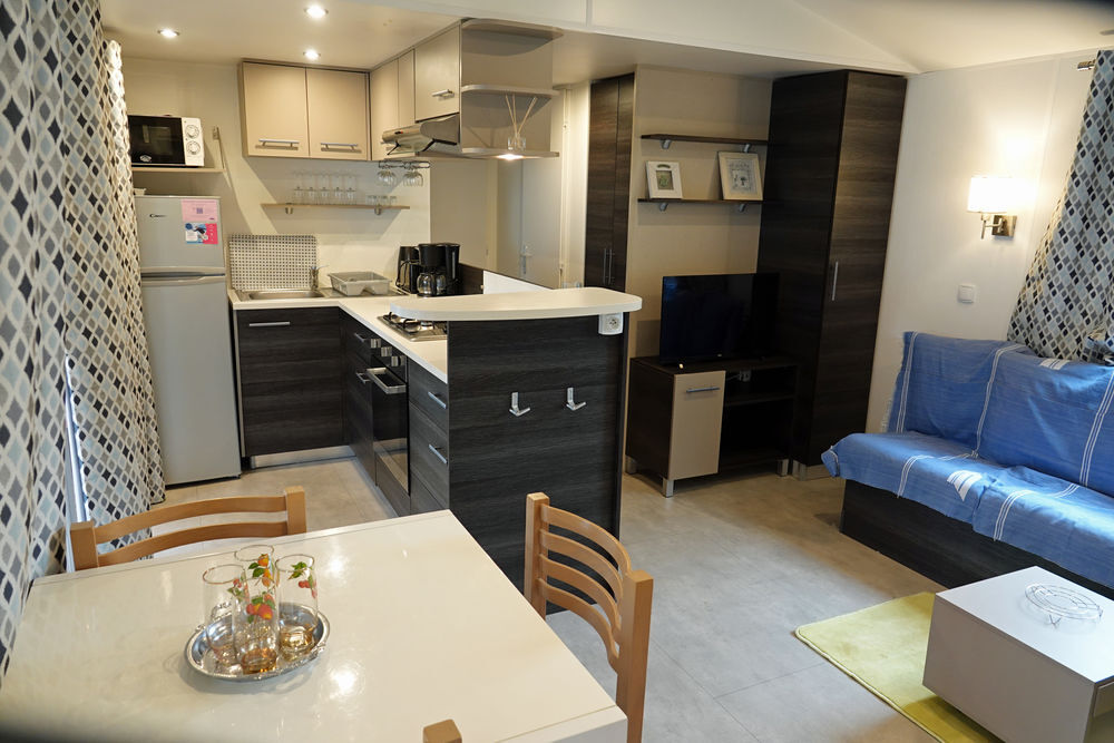 Mobil home 38 m2 Jardin