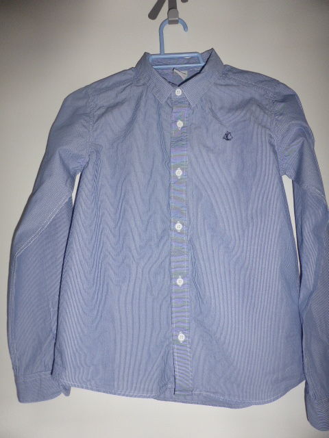 Petit Bateau chemise rayée bleue 10 ans 8 Rueil-Malmaison (92)