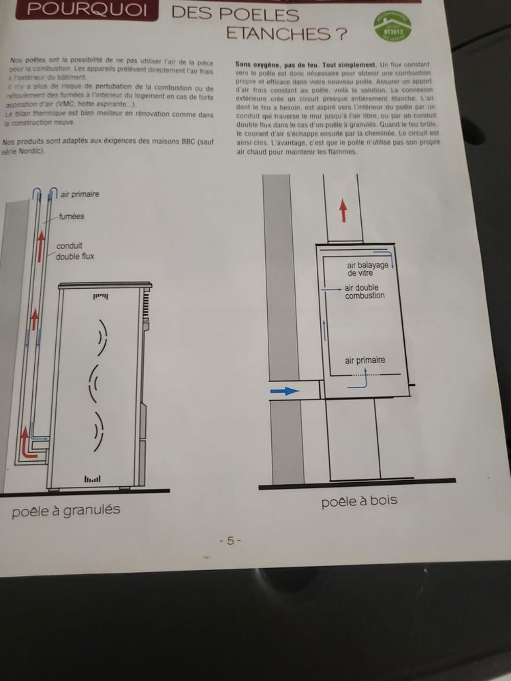 Po&ecirc;le a pellet superior Bricolage