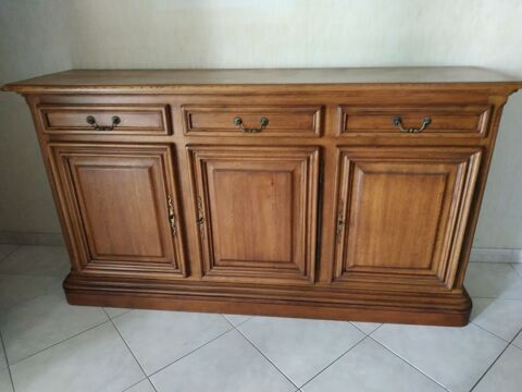 Gros buffet 3 portes de rangement   3 tiroirs en chne massif 450 Le Cannet (06)