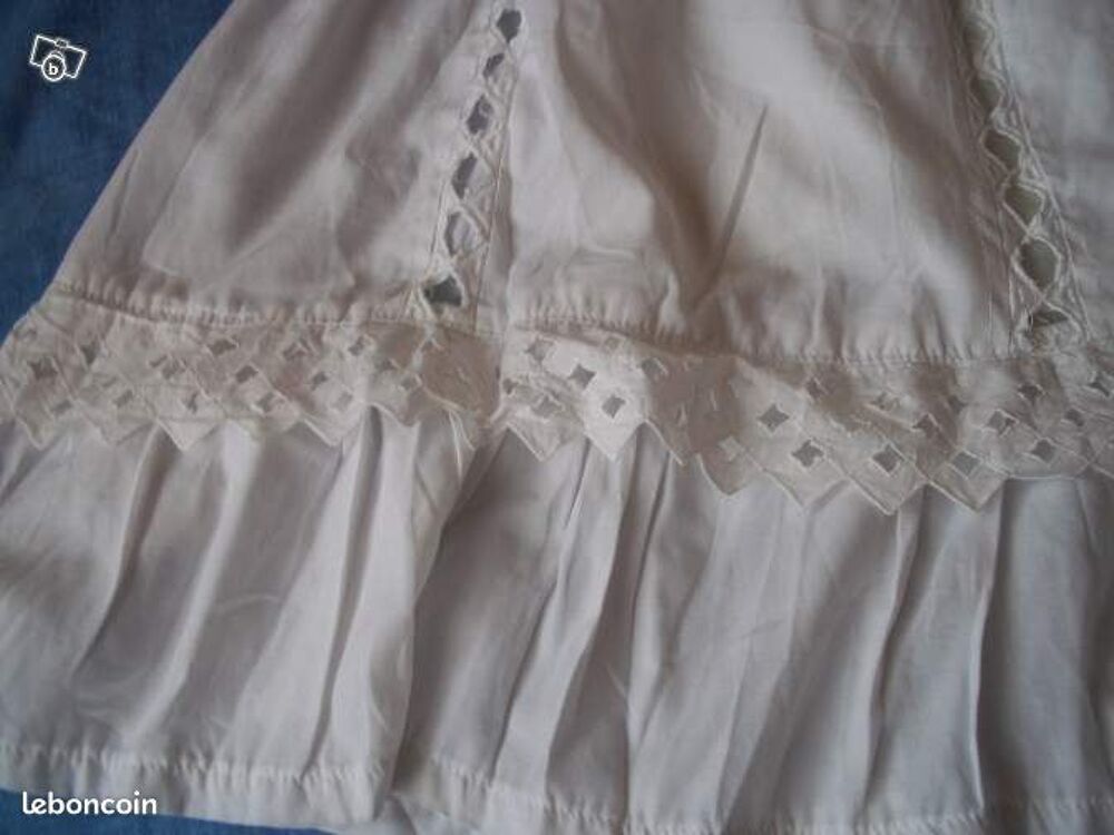 JUPE BLANCHE Vtements