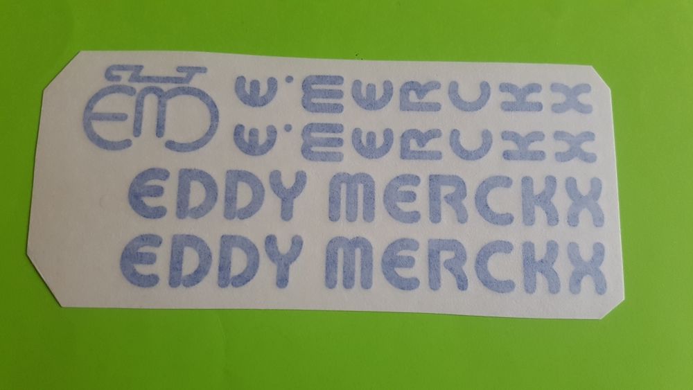AUTOCOLLANTS * EDDY MERCKX * Vélos