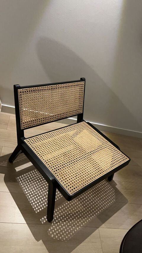 Chaise lounge H&M noir, comme neuve Chartres-de-Bretagne (35)