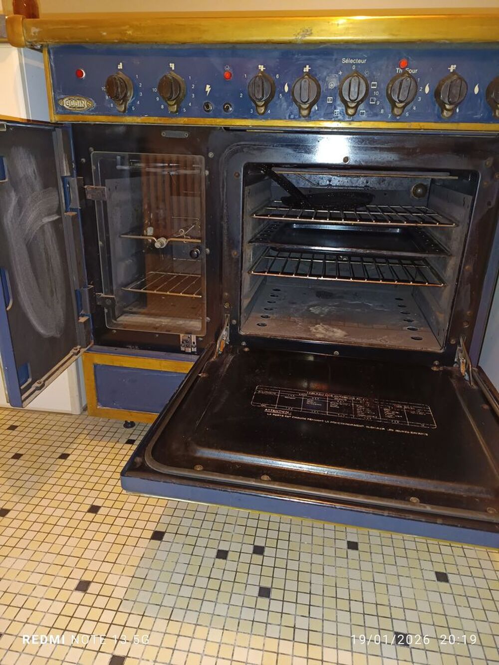 Cuisini&egrave;re de cuisson Godin Electroménager