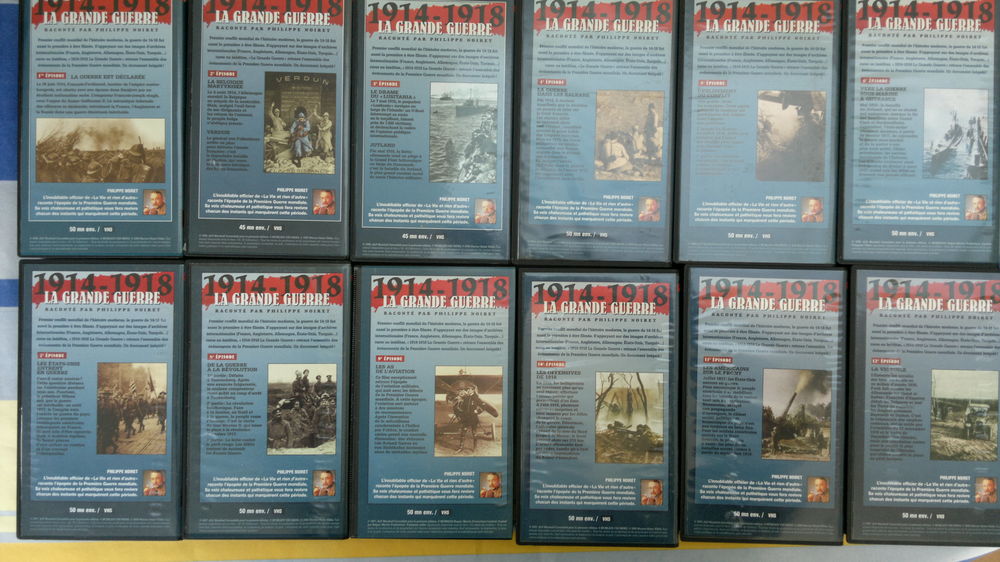 cassettes VHS la grande guerre 14-18 Photos/Video/TV